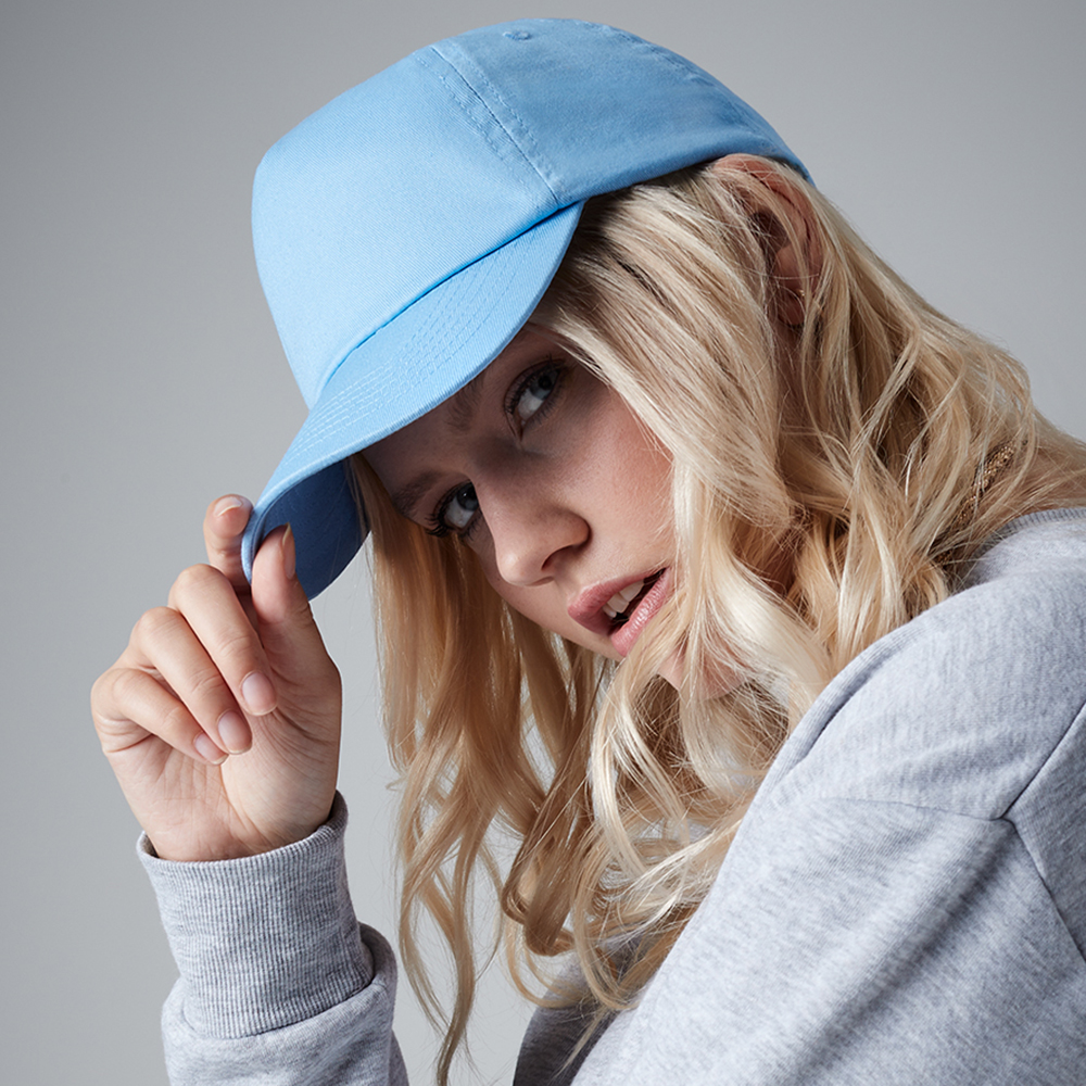 Beechfield Authentic Baseball Cap - Embroidery In House