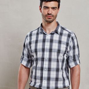 Premier - Ginmill Check Long Sleeve Shirt - PR254