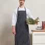 Premier - Classic Stripe Bib Apron - PR110