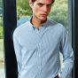 Premier - Long Sleeve Striped Oxford Shirt - PR238