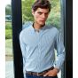 Premier - Long Sleeve Striped Oxford Shirt - PR238