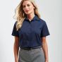 Premier - Ladies Short Sleeve Poplin Blouse - PR302