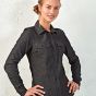 Premier - Ladies Jeans Stitch Denim Shirt - PR322