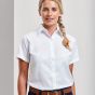 Premier - Ladies Signature Short Sleeve Oxford Shirt - PR336