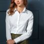 Premier - Ladies Long Sleeve Stretch Fit Poplin Shirt - PR344