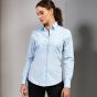 Premier - Ladies Long Sleeve Stretch Fit Poplin Shirt - PR344
