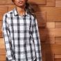 Premier - Ladies Ginmill Check Long Sleeve Shirt - PR354