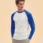 Fruit of the Loom - Long Sleeve Baseball T-Shirt - F61-028-0