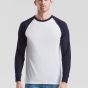 Fruit of the Loom - Long Sleeve Baseball T-Shirt - F61-028-0