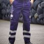 Yoko - Hi-Vis Cargo Trousers with Knee Pad Pockets - YK301