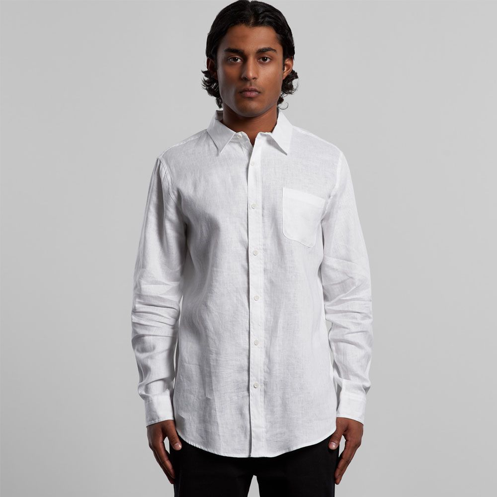 AS Colour - Men's Linen Shirt - AS5418