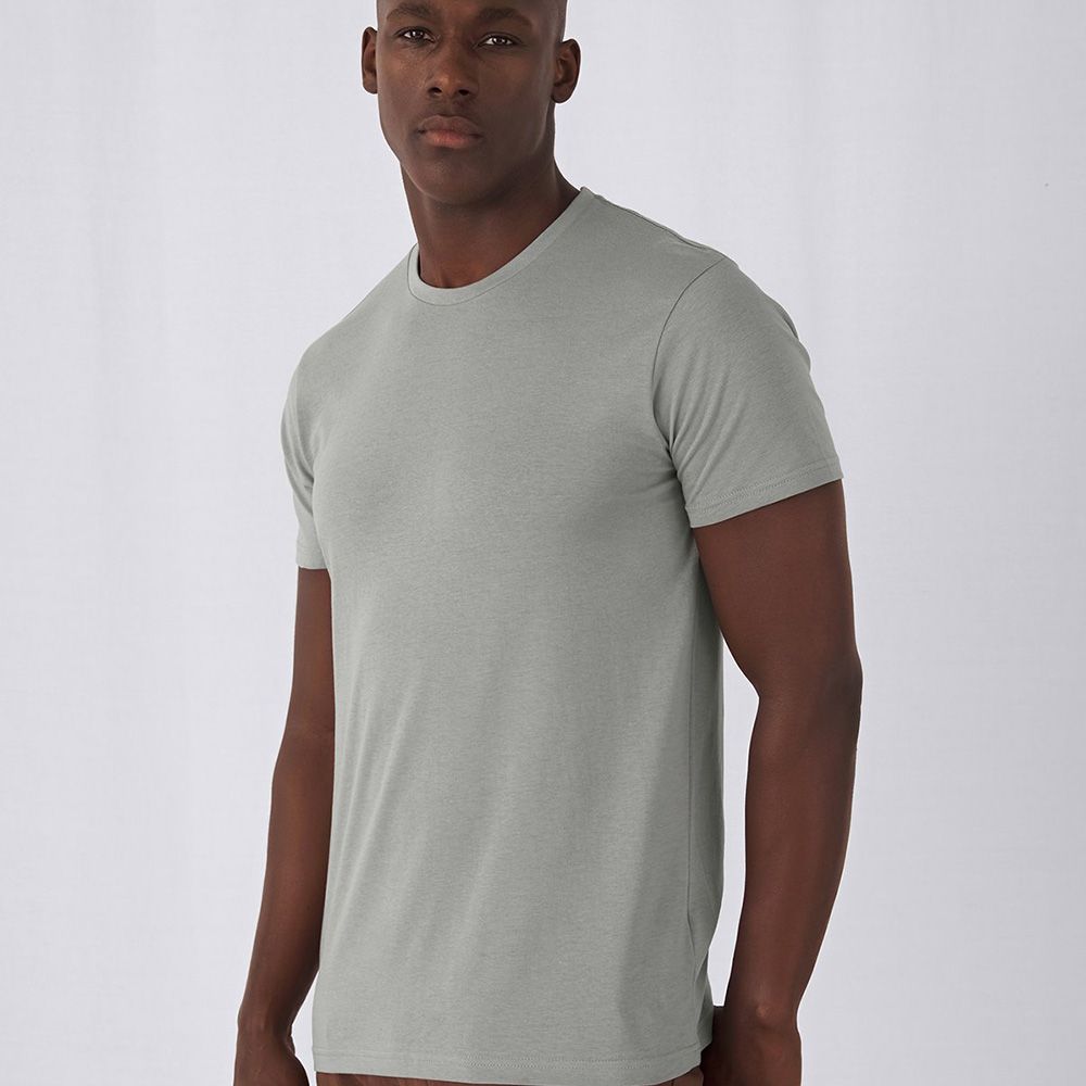 Camicia Uomo B&C Collection Oxford Manica Corta – 70% Cotone, 30% Poliestere, Taschino
