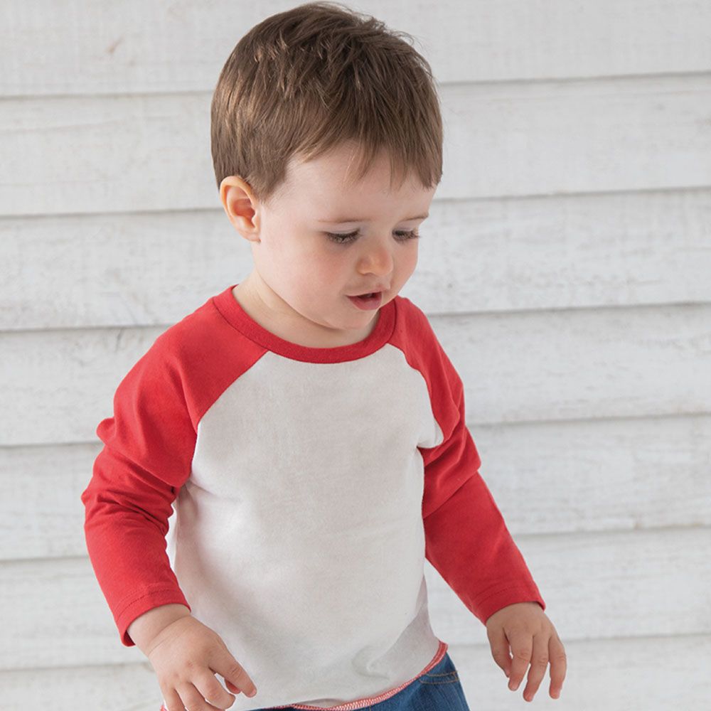 Babybugz - Baby Long Sleeve Baseball T-Shirt - BZ43