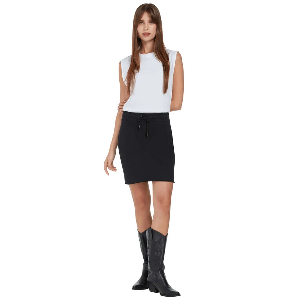 Earth Positive - Raw Hem Skirt - EP342