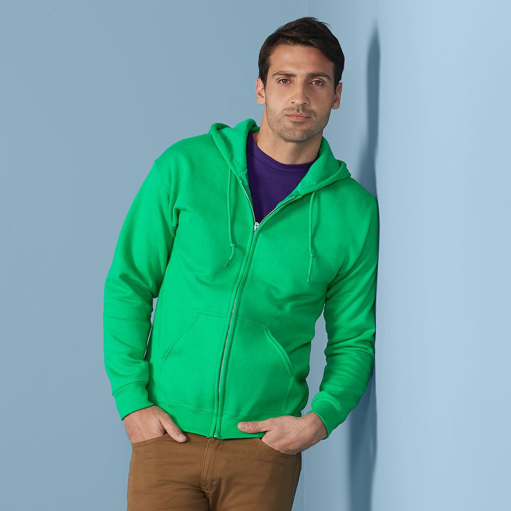 Gildan - Heavy Blend Adult Full Zip Hooded Sweatshirt - GD58