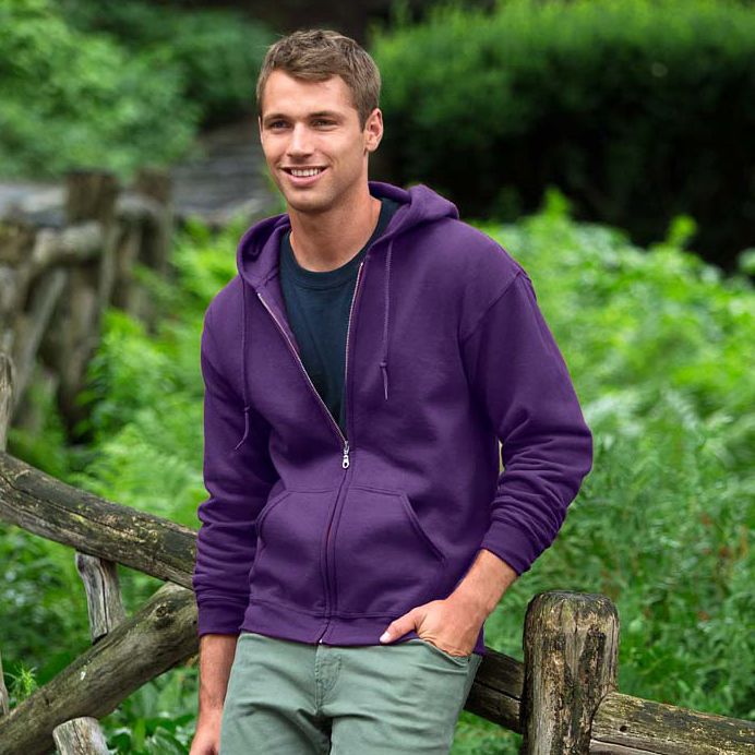 Gildan - Heavy Blend Adult Full Zip Hooded Sweatshirt - GD58