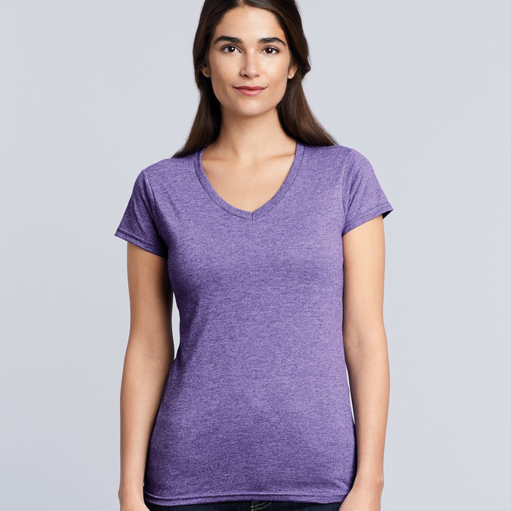 Gildan - SoftStyle Women's V-Neck T-Shirt - GD78