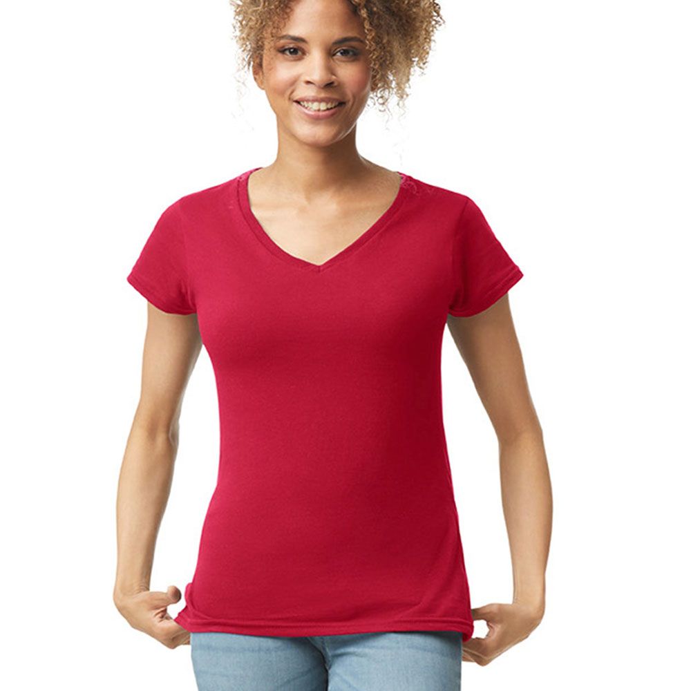 Gildan - SoftStyle Women's V-Neck T-Shirt - GD78