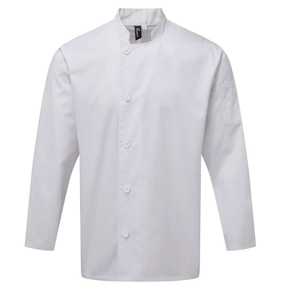 Premier - Essential Long Sleeve Chef's Jacket - PR901