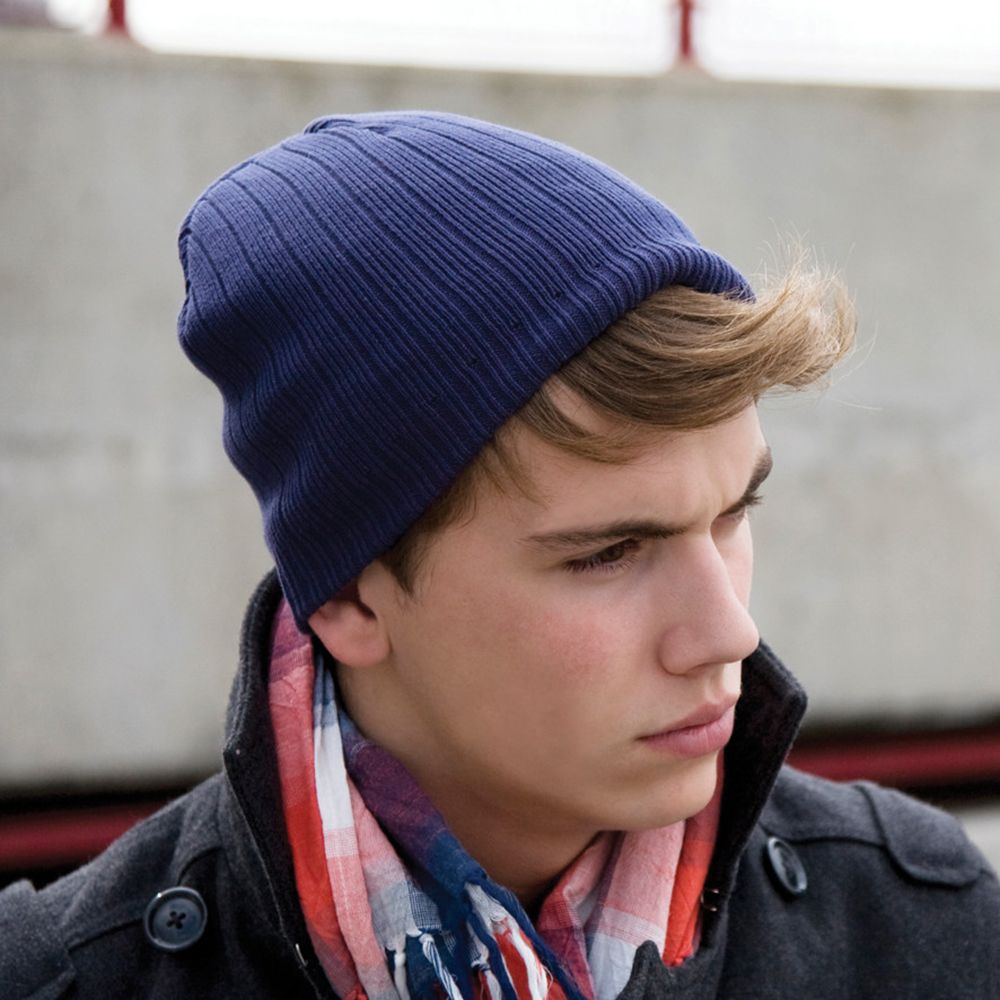 Result - Double Knit Cotton Beanie - RC074