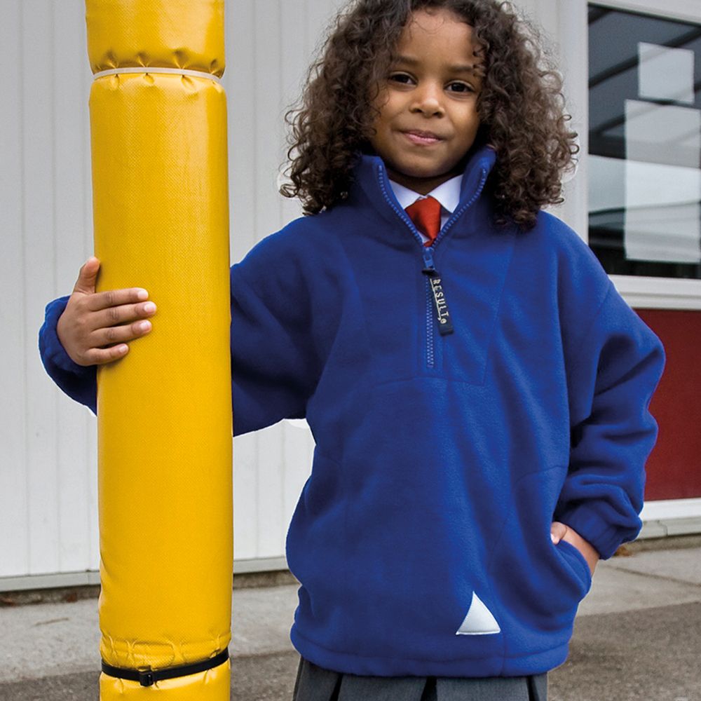 Result - Kids Zip Neck Polartherm Fleece - RS33B