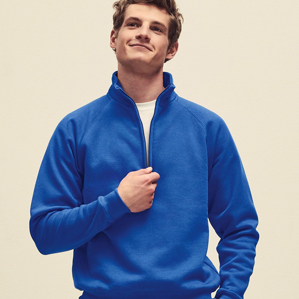 Fruit of the Loom - Premium 70/30 Zip Neck Sweatshirt - F62-032-0