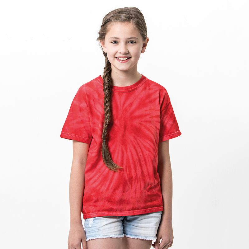 Colortone - Kids Tonal Spider Short Sleeve T-Shirt - TD01B