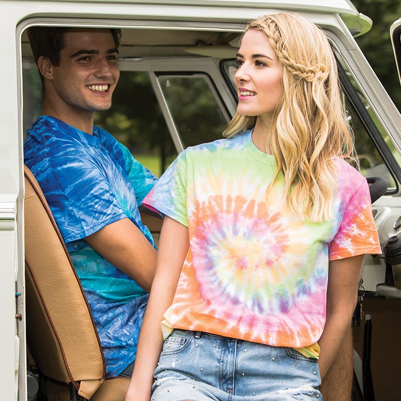 Colortone - Tie-Dye Short Sleeve T-Shirt - TD02M
