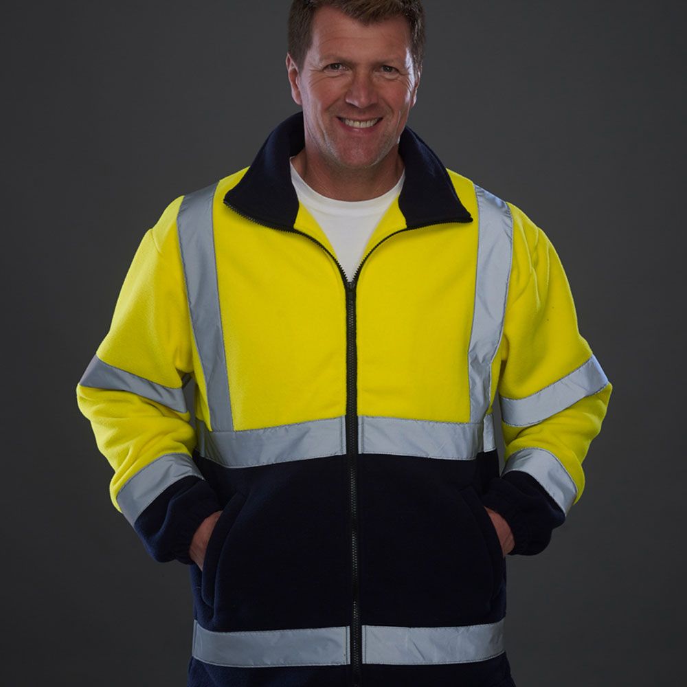 Yoko - Hi-Vis Heavyweight Fleece Jacket - YK060