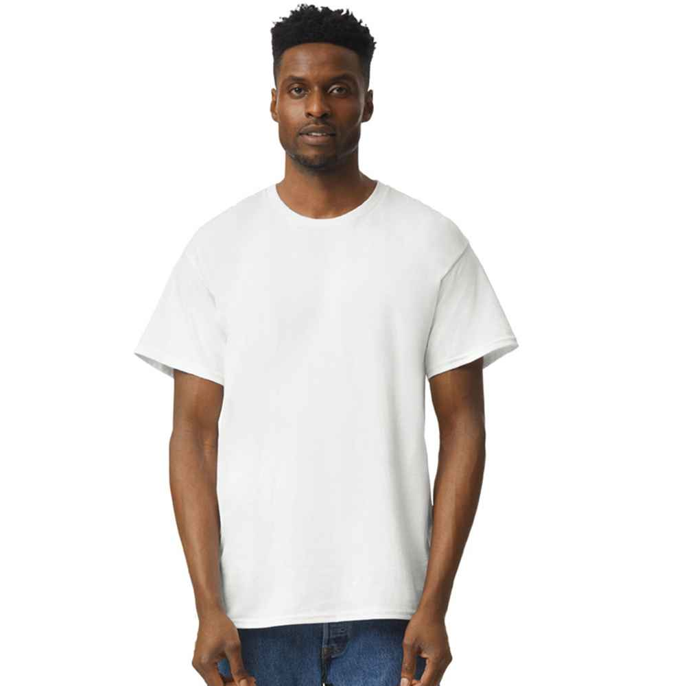 Men’s plain white T‑shirt